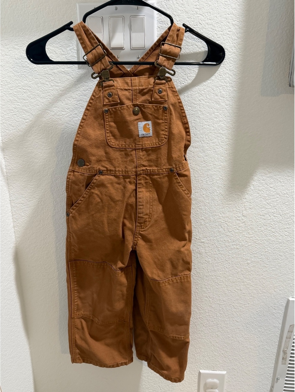 Carhartt boys overalls size 4